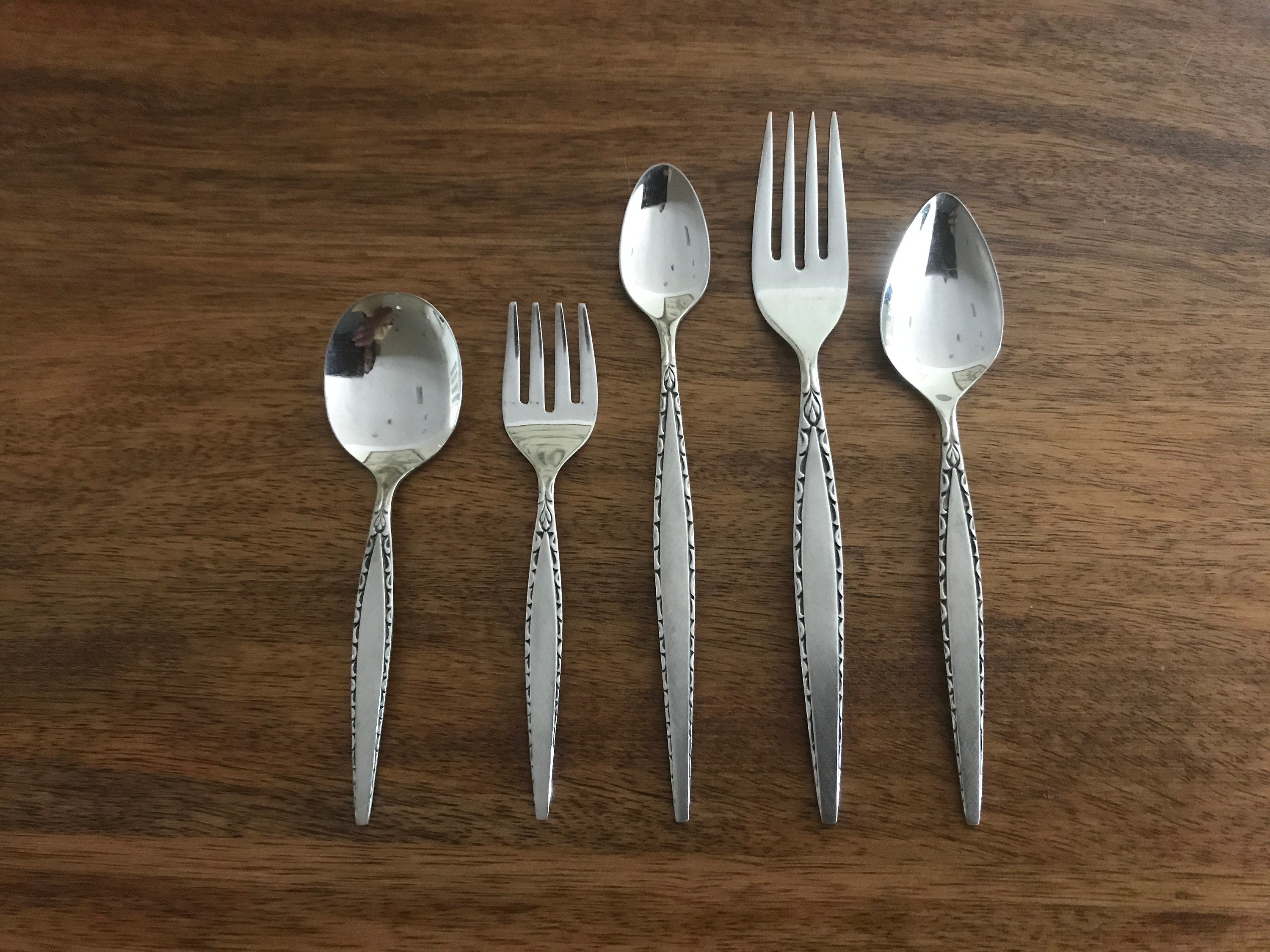 Mid Century Oneida Community Stainless Flatware / Silverware