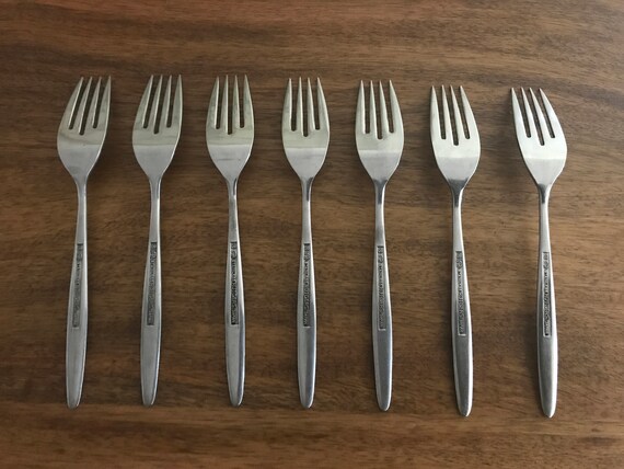 【Robert Pringle】 【純銀ハンドル】キングスパターン 12本 Hanford Forge Stainless Japan Silverware / Flatware - Rutgers - Etsy