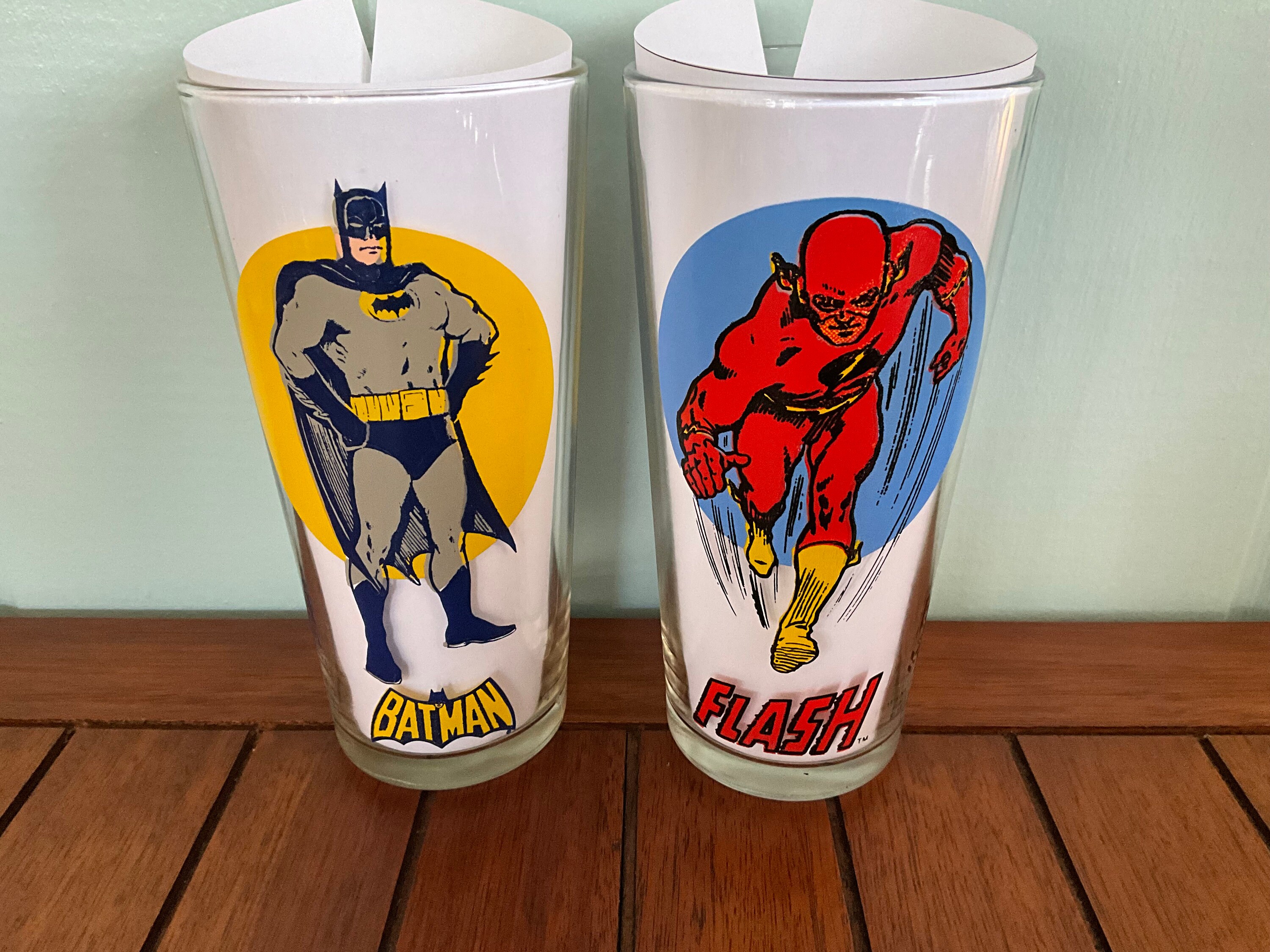 batgirl pepsi super series glass dc comics 1976 バットガール