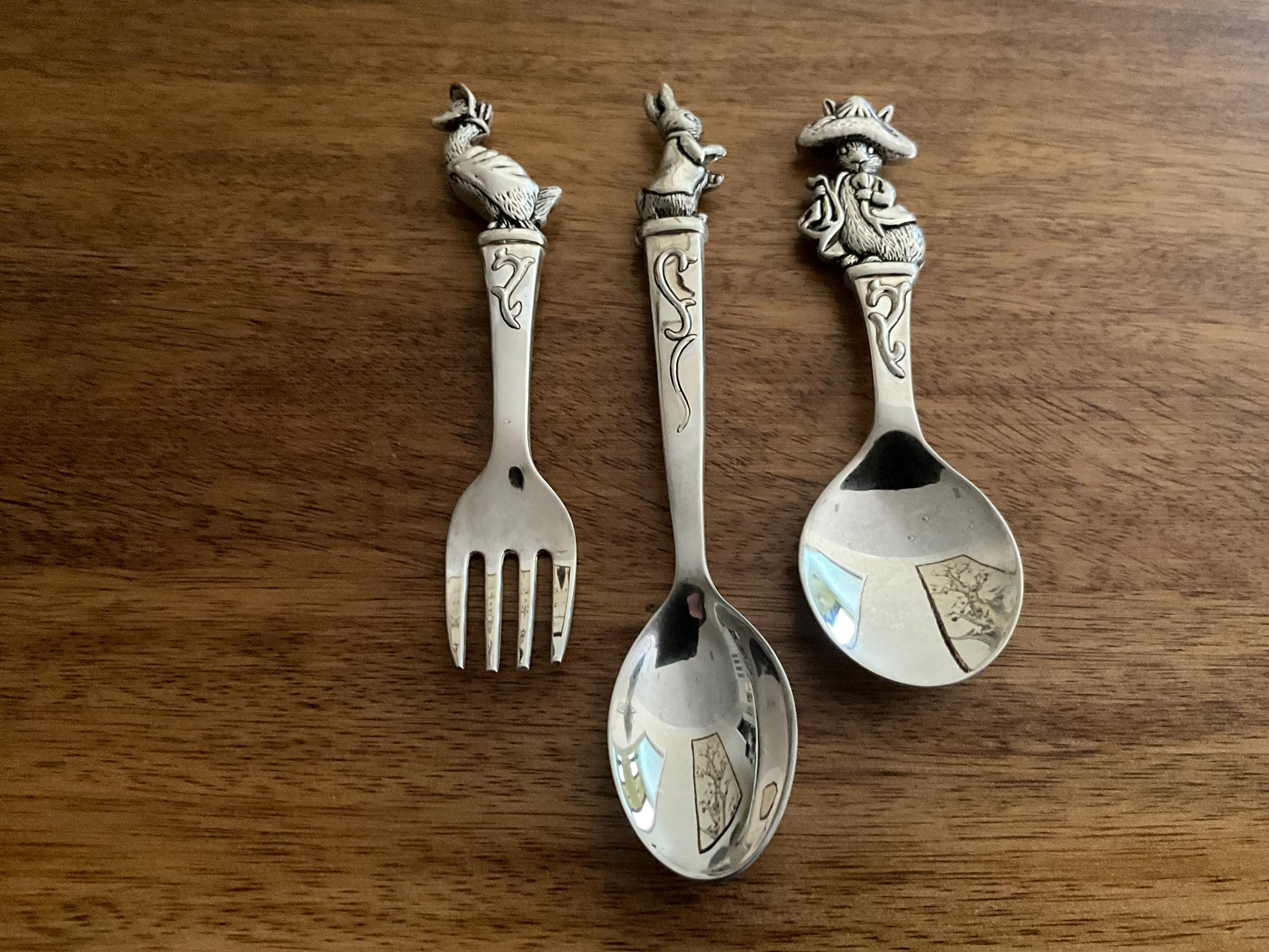 Godinger Silver Fine Silver Plate Silverware / Flatware - Baby