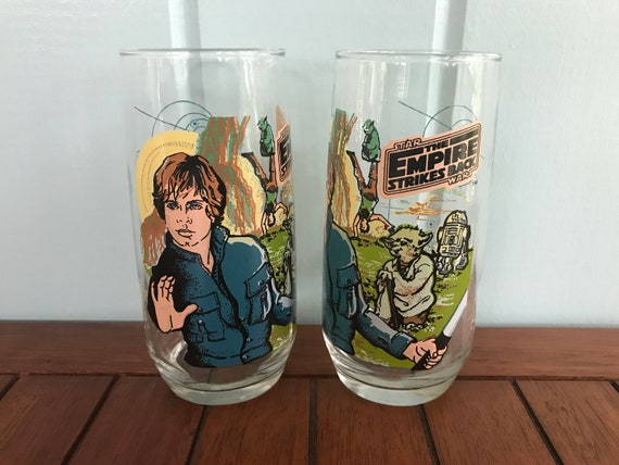 1980 Burger King Empire Strikes Back glasses. My parents bought two sets of  these for me when I was kid and I still have them 40 years later. : r/ StarWars