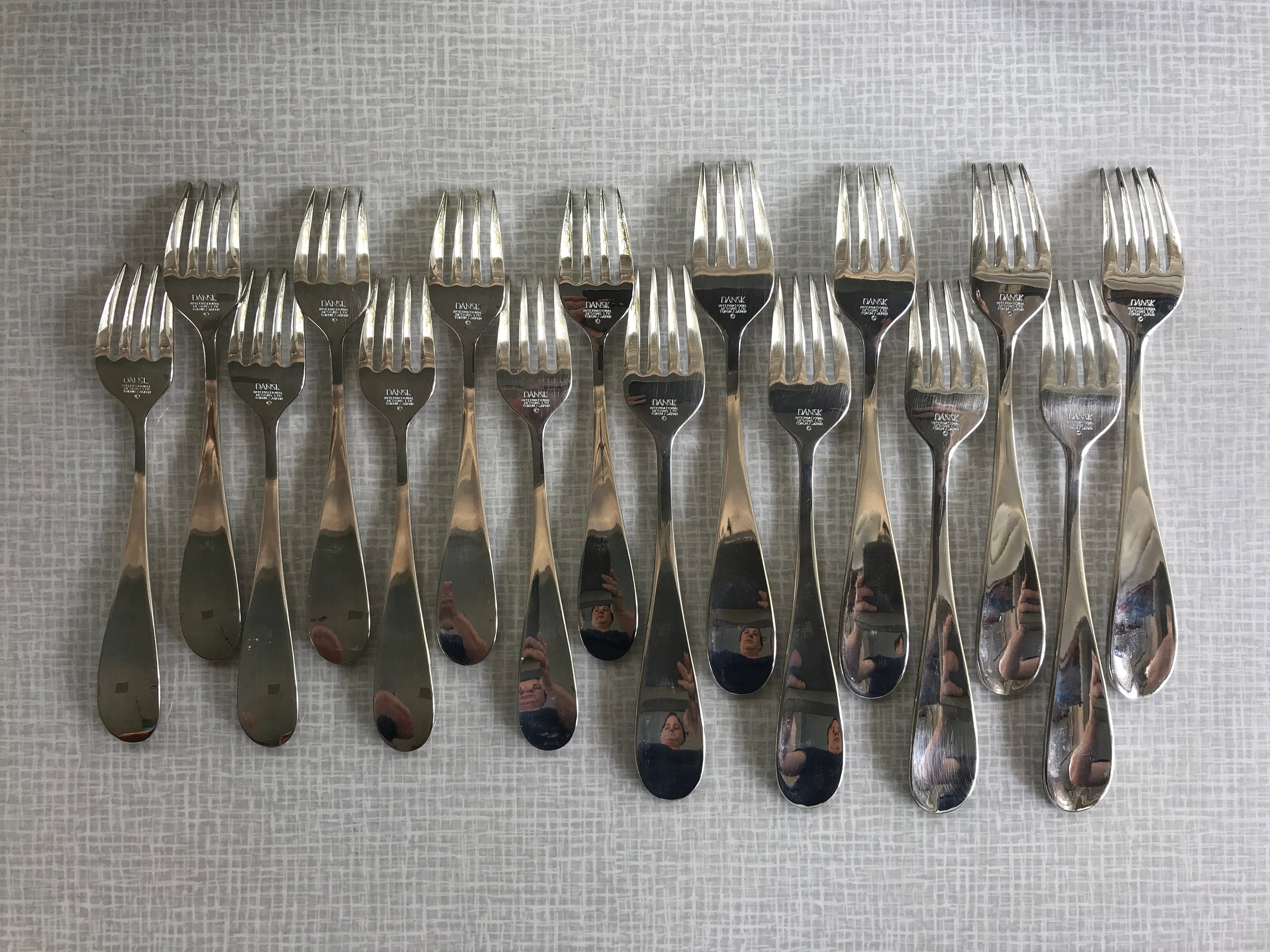 Vintage Dansk International Designs Torun Japan Silverplate 