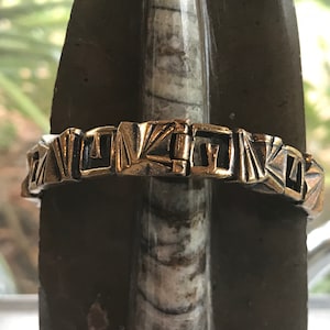 Pentti Sarpaneva Bronze Brutalist Bracelet, Finland