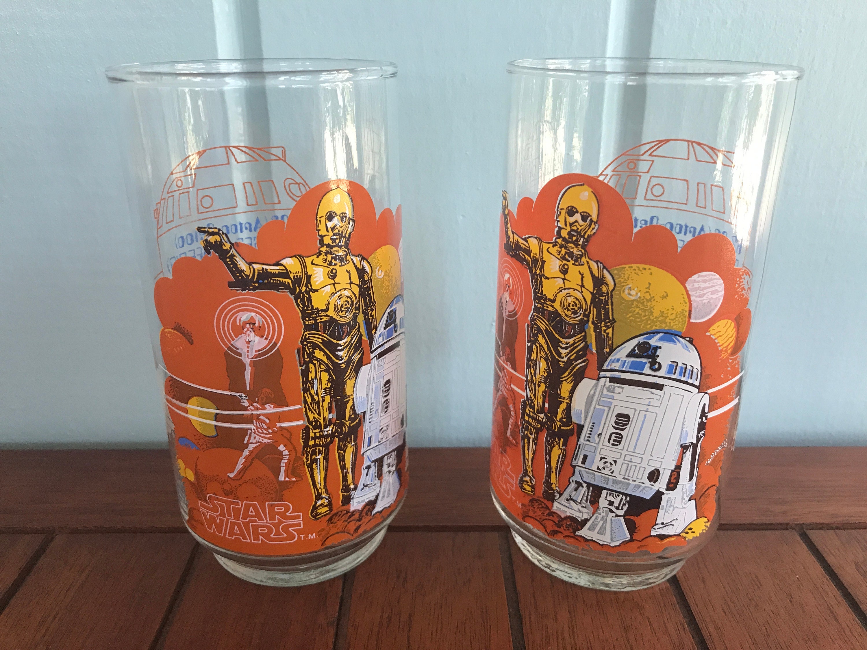1977 Star Wars Burger King Coca-cola Glass - Replacement Glass
