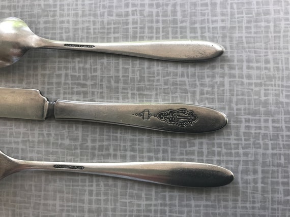 Oneida Silver Community Plate Bird of Paradise Youth Silverware