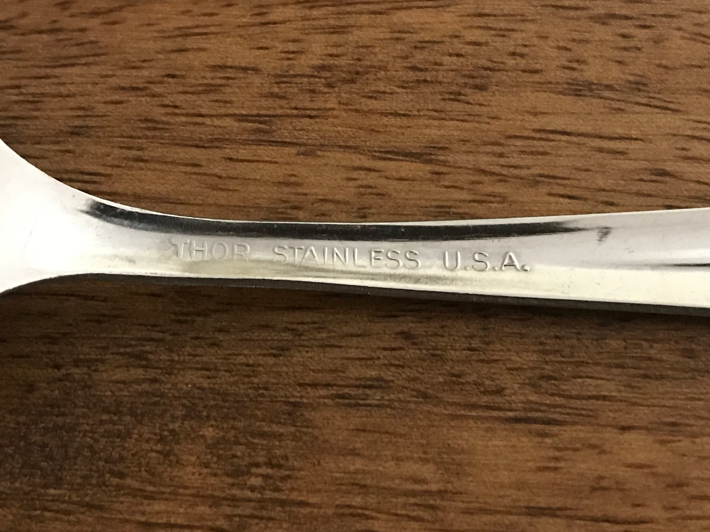 Mid Century Oneida Silver Stainless Thor Silverware / Flatware Etsy