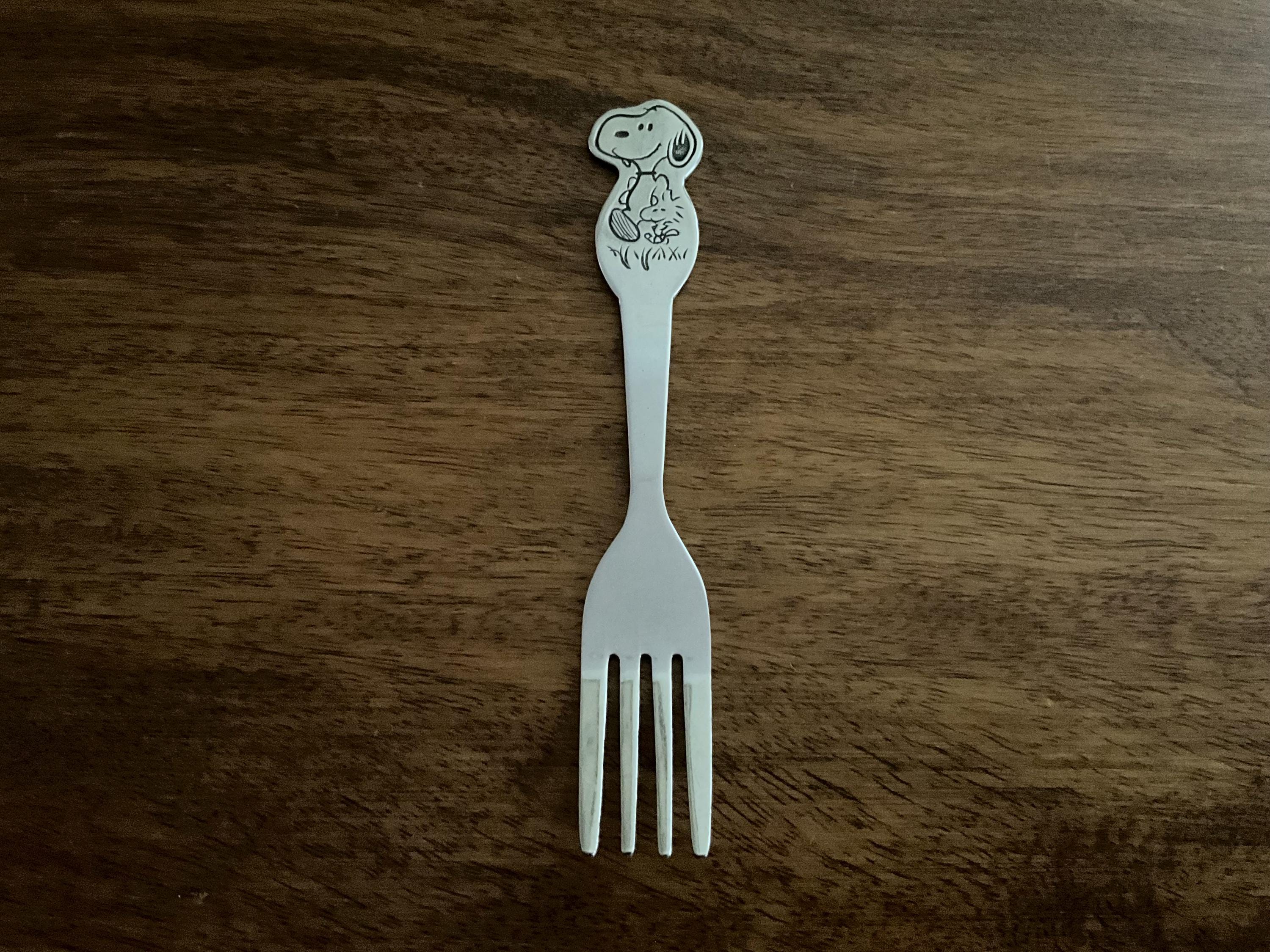 Snoopy Silverware - Etsy