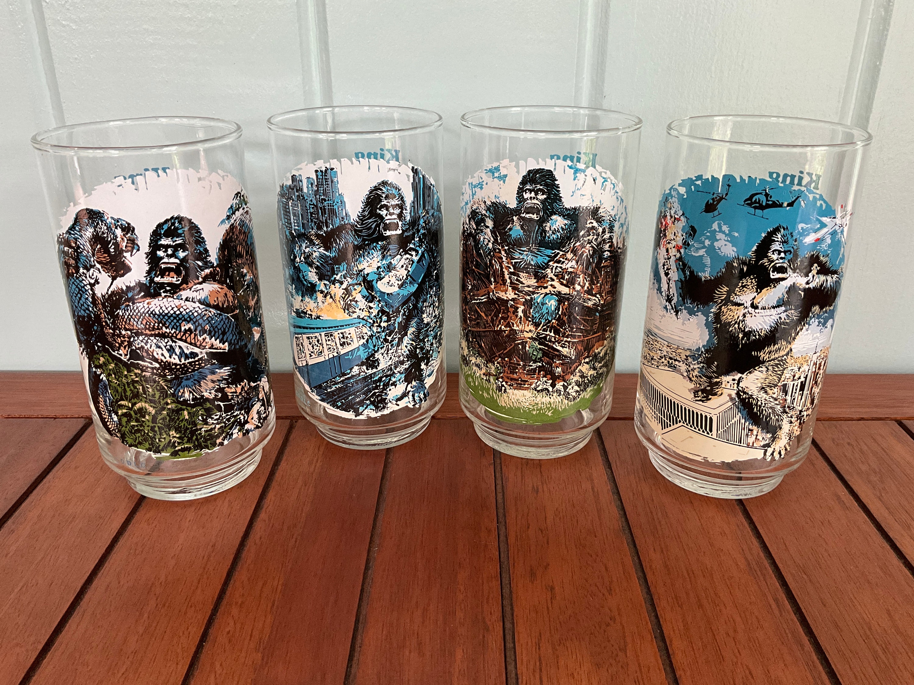 1976 Coca-cola Dino De Laurentiis Limited Edition King Kong Glass