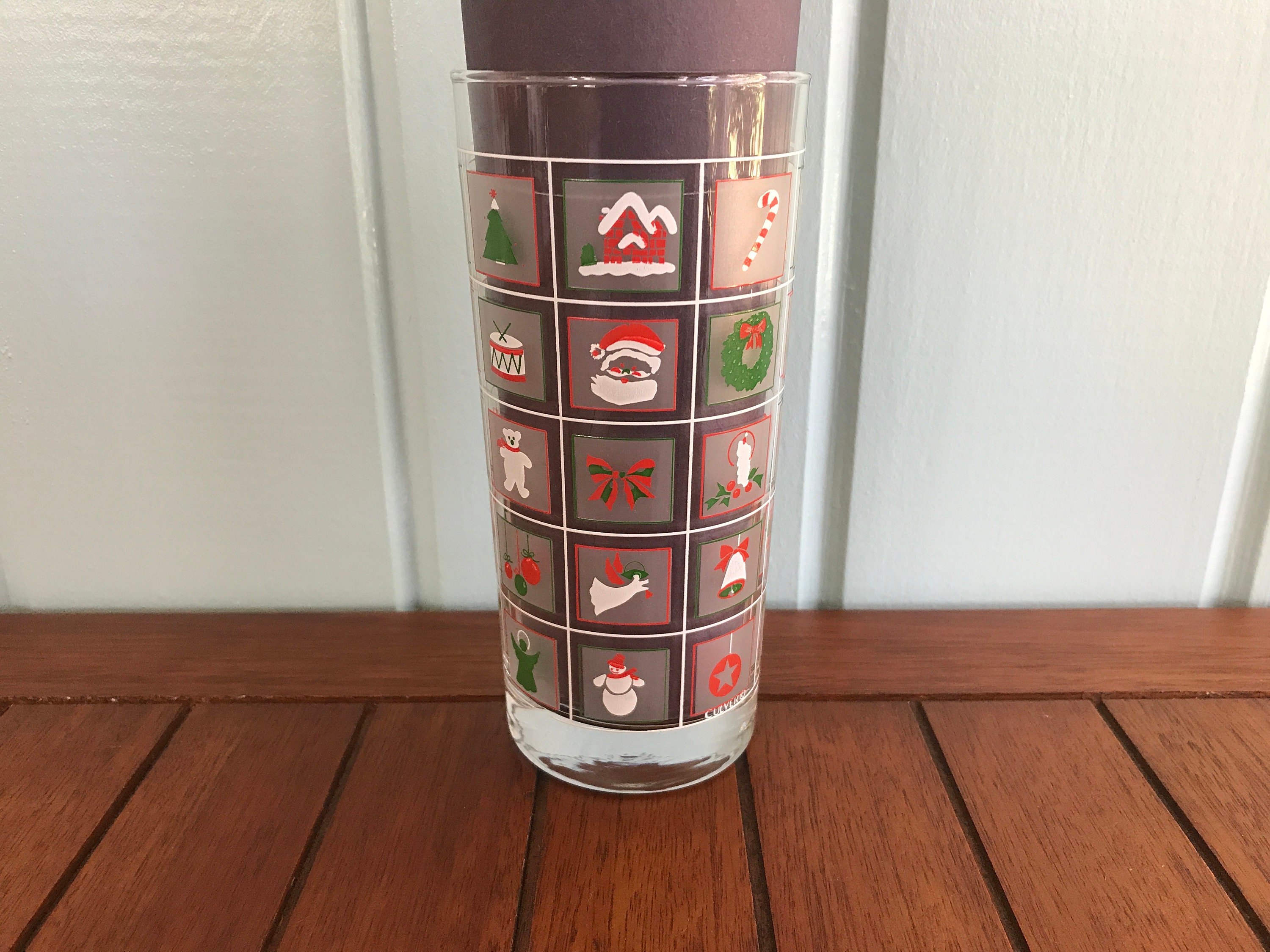 Culver Xmas Potpourri Christmas / Holiday Glass Replacement Etsy