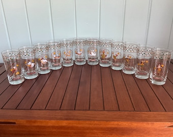 12 Days of Christmas Glasses by Anchor Hocking