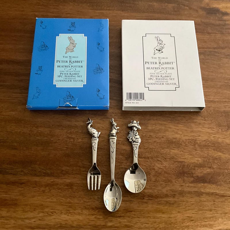 Peter Rabbit Spoons - Etsy