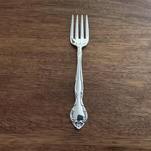 Affection Oneida Silver Community Plate Flatware / Silverware - Baby Fork