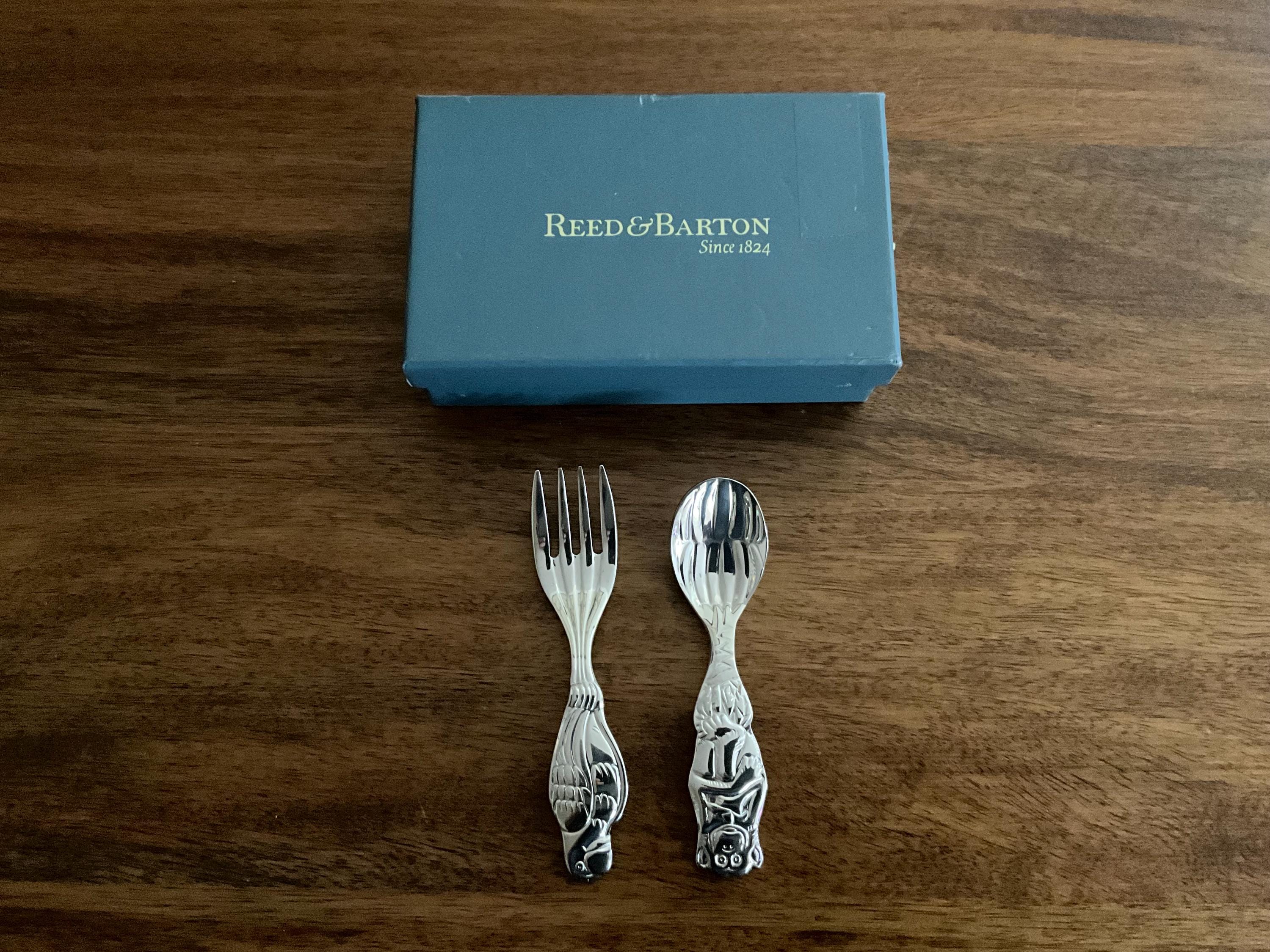 Reed and Barton Silverplate Children's Flatware / Silverware Set
