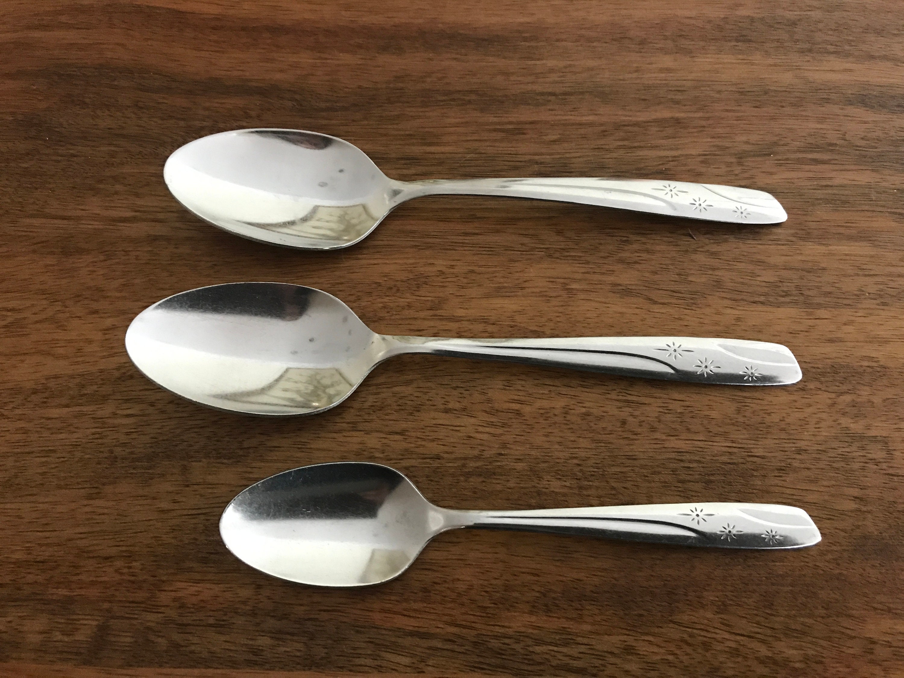 Mid Century Oneida Silver Stainless Thor Silverware / Flatware Etsy