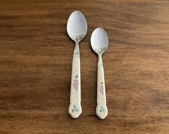 One Pfaltzgraff Tea Rose Flatware Silverware Replacement Pieces Etsy