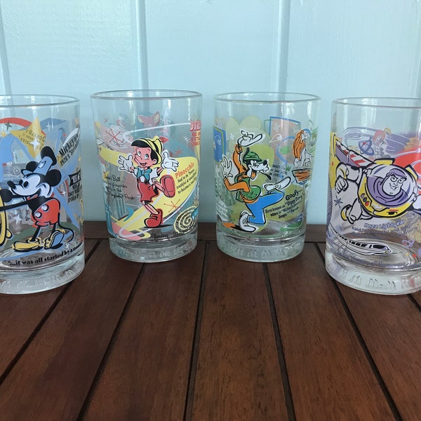 McDonald’s Walt Disney World 100 Years of Magic Glass - Hollywood Studios, Magic Kingdom, Animal Kingdom, Epcot