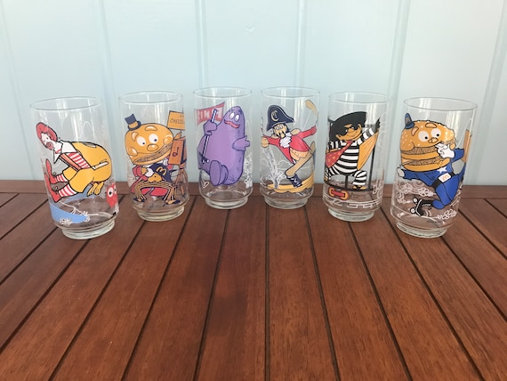 1977 Mcdonald's Action Series Glass - Ronald Mcdonald, Mayor