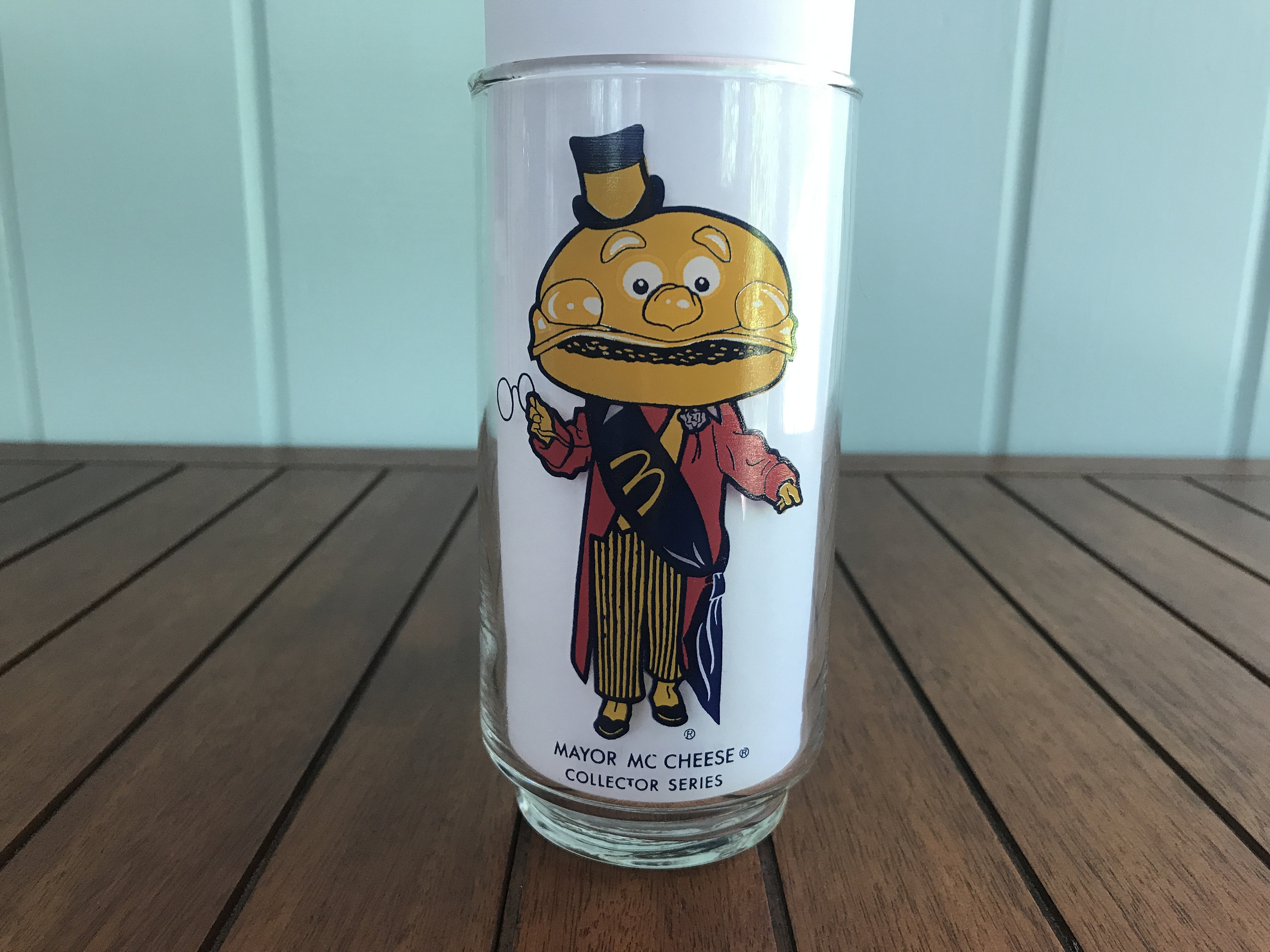 Mcdonald's Collector Series Glass - Mayor Mccheese, Big Mac