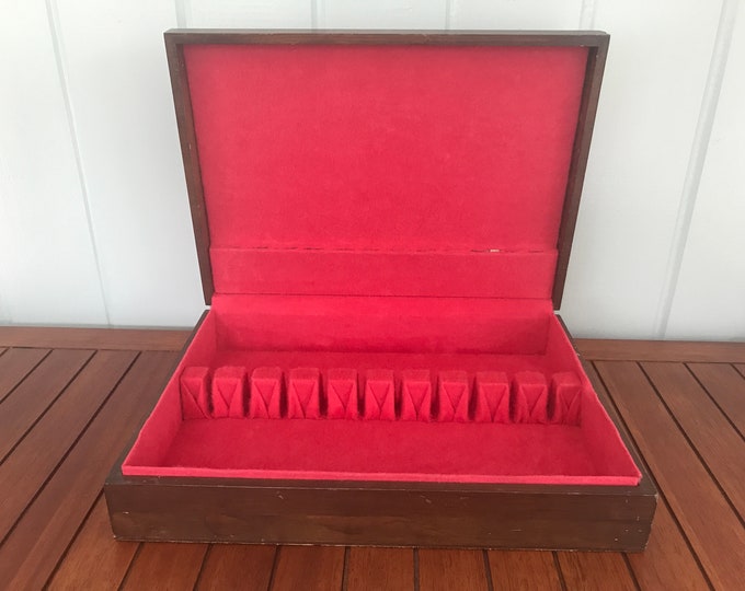 Mcgraw Tarnish Proof Silverware Chest / Flatware Case Etsy