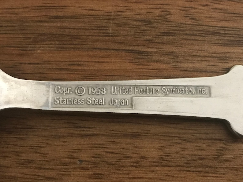 Peanuts Snoopy Stainless Steel Youth Silverware / Flatware Set Etsy