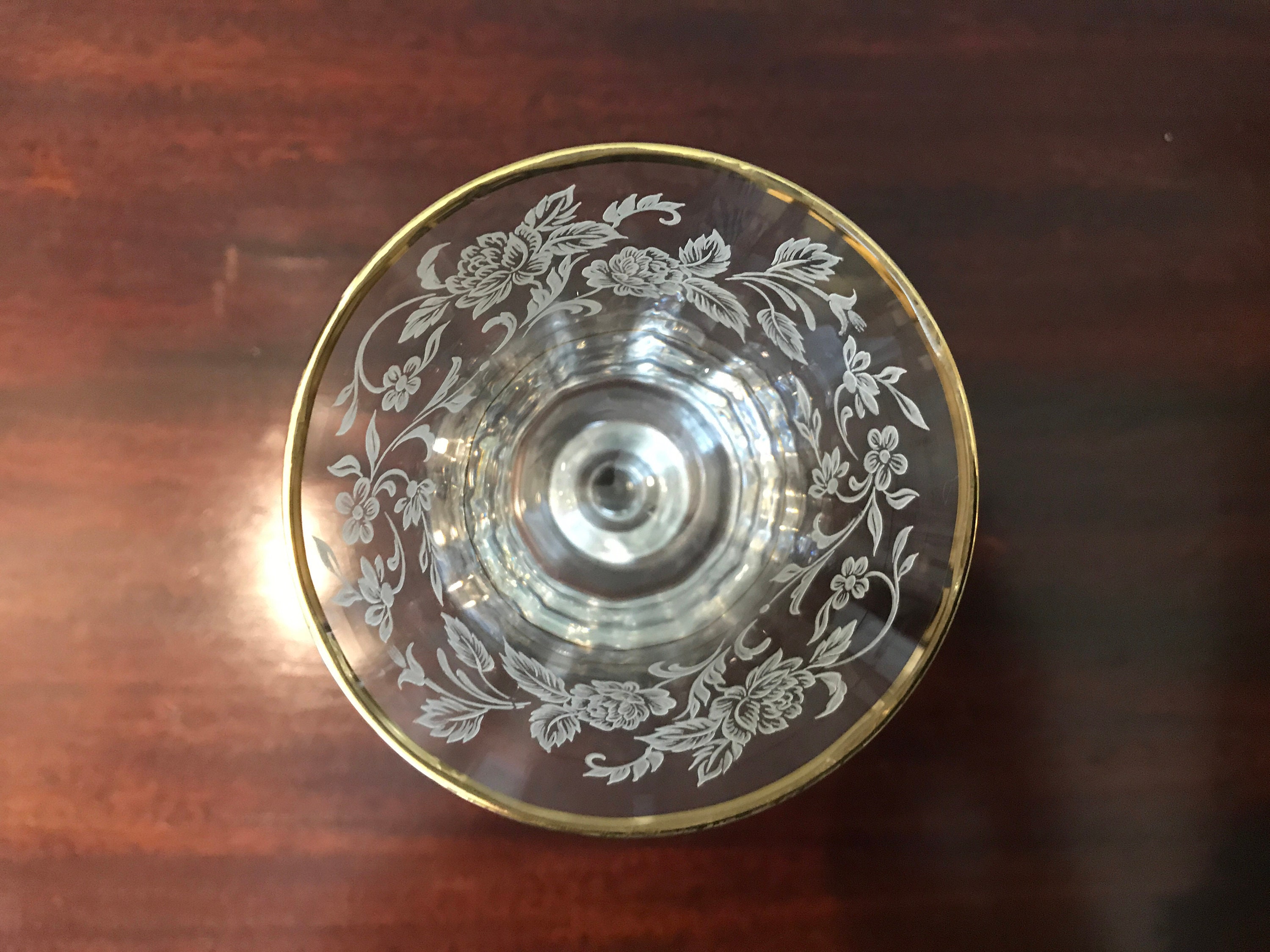 Mikasa Antique Lace Crystal Wine Glass Replacement Glass Etsy