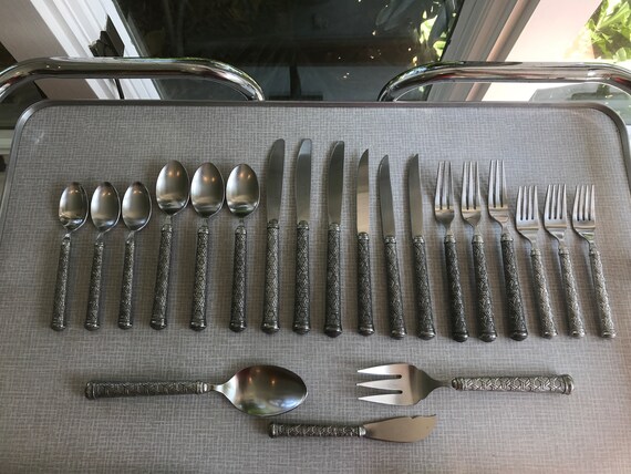 gorham pewter flatware