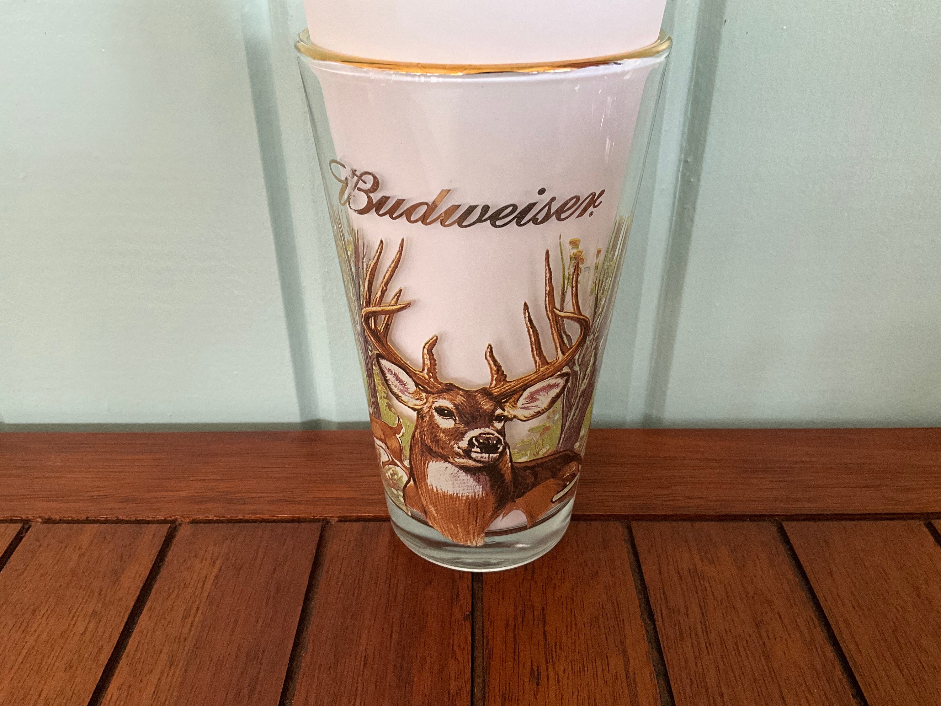 Budweiser Wildlife Glass - Buckmasters, Ducks Unlimited, Rocky