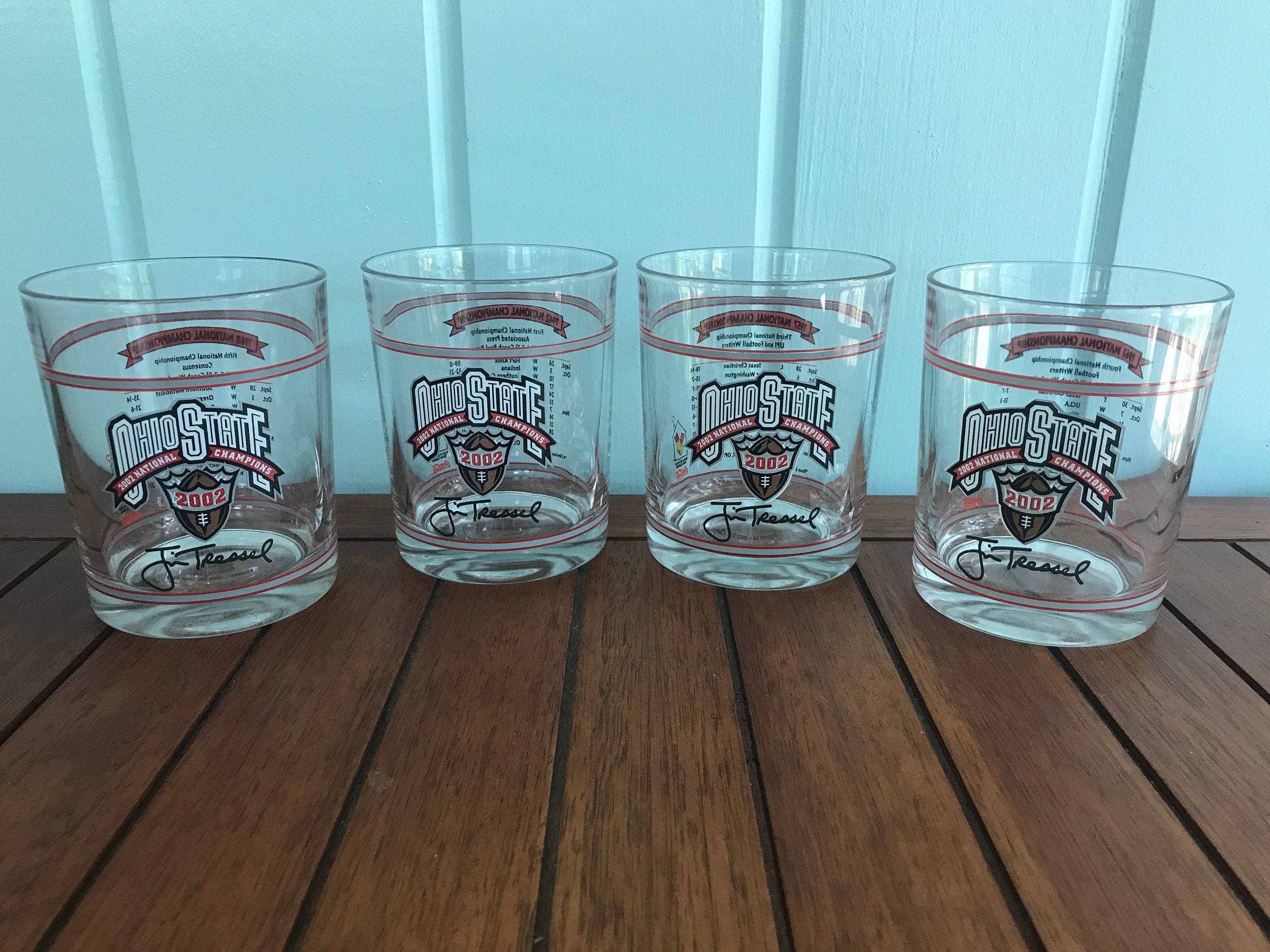 Quatre Verres Jim Tressel