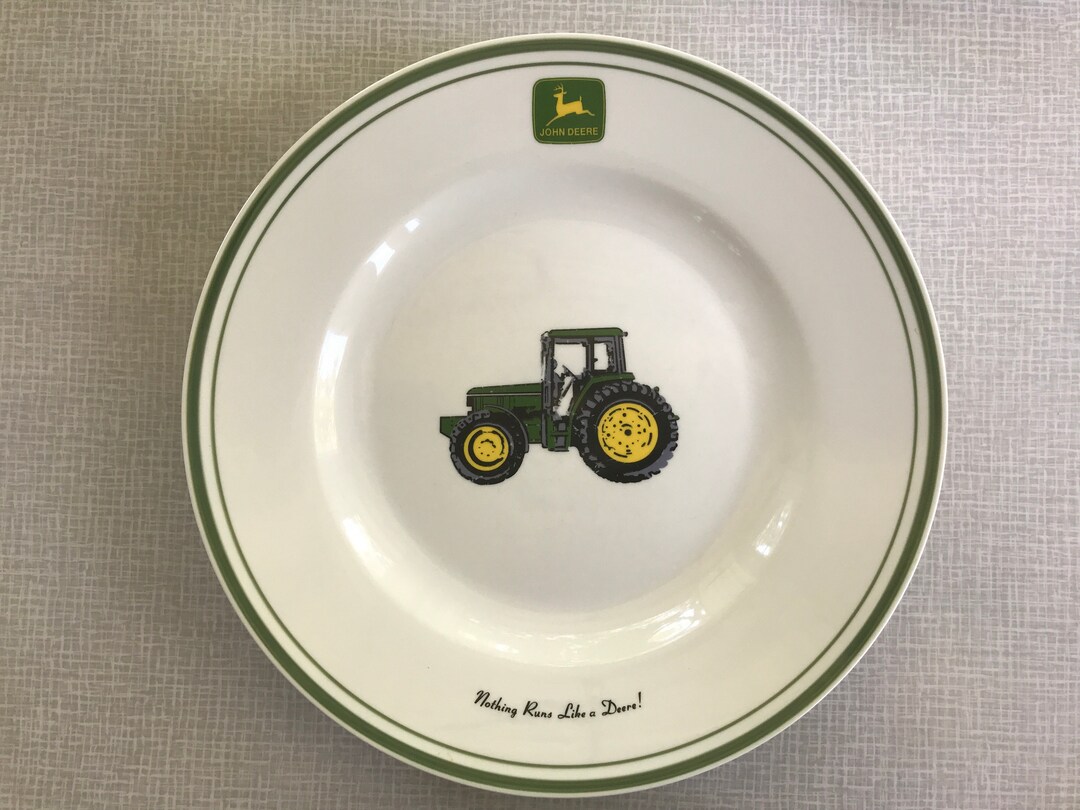 john deere gibson dishes