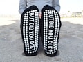 But Did You Die? Sticky Barre Socks (Black/White)