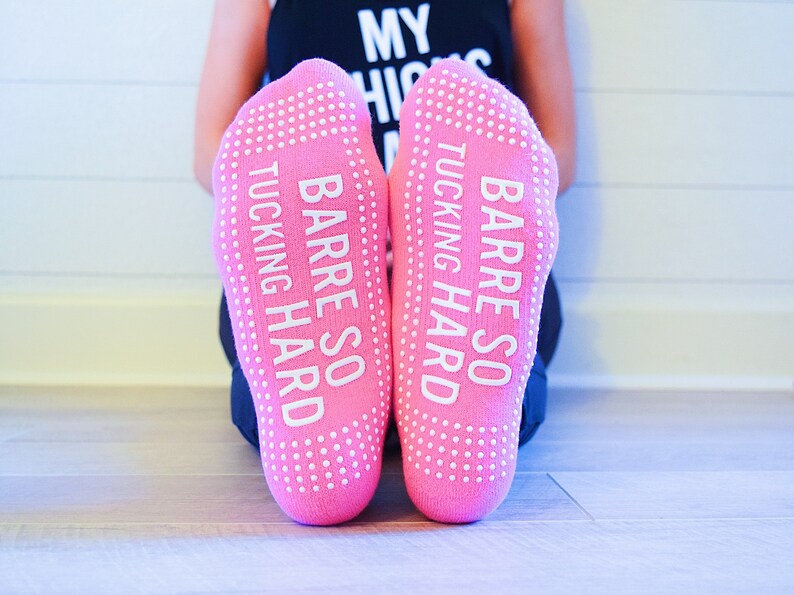 Barre so Tucking Hard Sticky Barre Socks Etsy