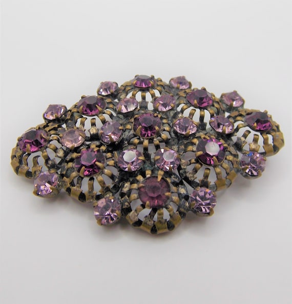 数量は多 and Lilac Brooch, Tone Two 1930's Vintage Purple Brass Gems, その他