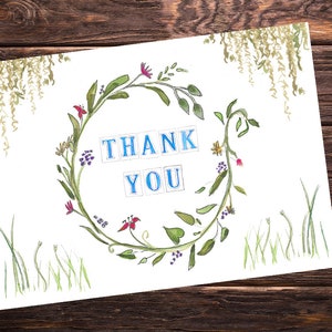 Semi-Custom Thank you card