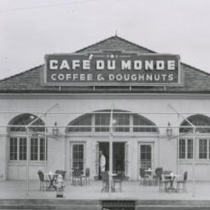 Vintage Café du Monde Watercolor Giclée Print- New Orleans French Quarter image 3