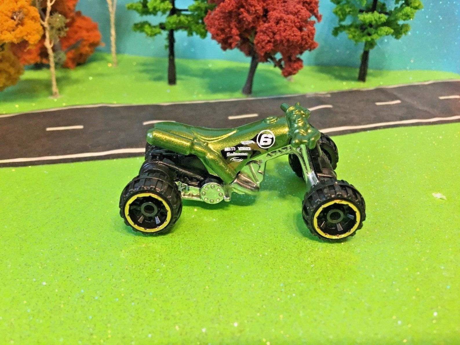 Hot Wheels Quad Rod ATV Racing 6 50 Years Anniversary Etsy