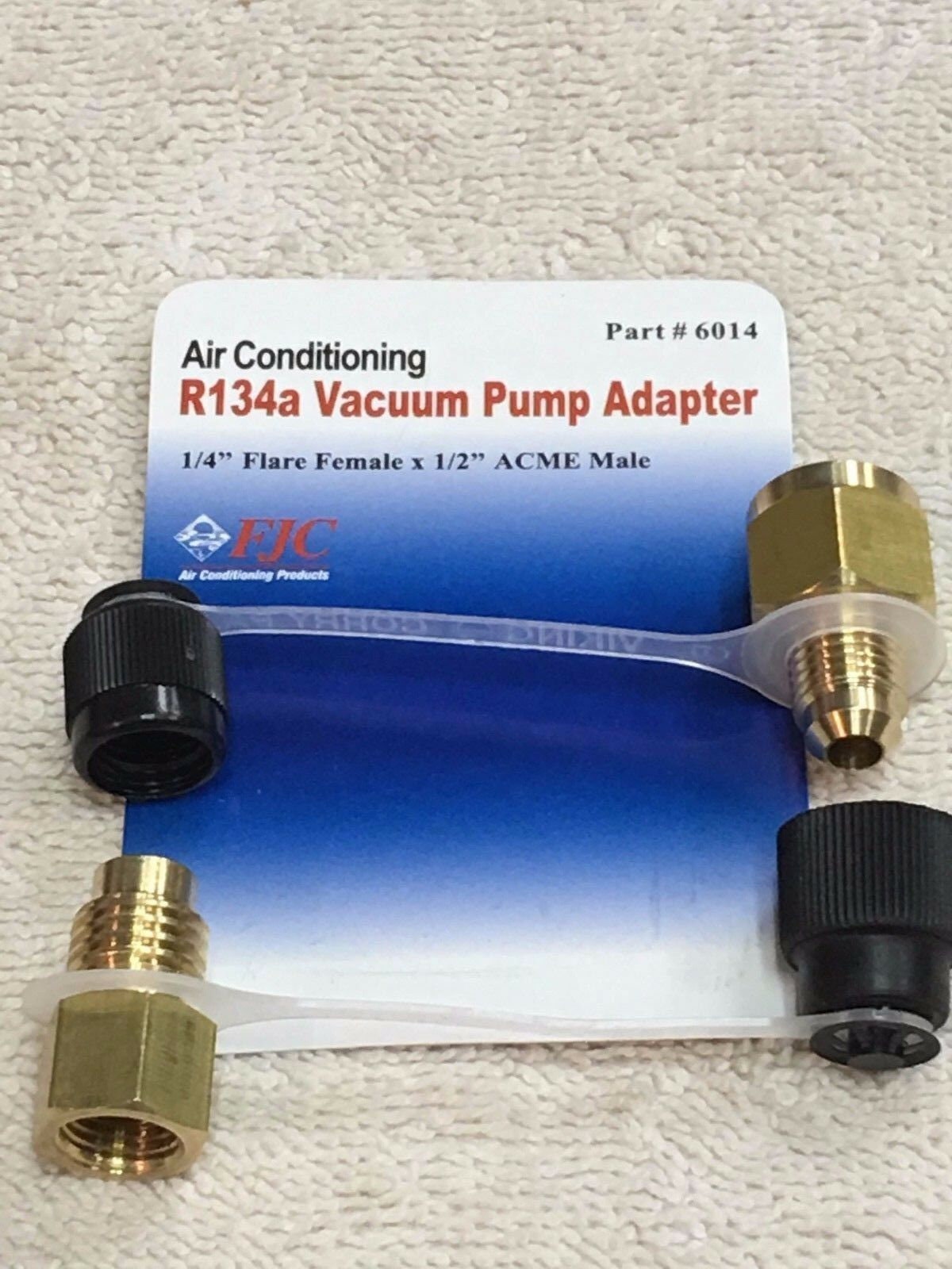 FJC 6014 R134a Vacuum Pump Adapter for sale online 
