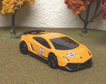 hot wheels gran turismo lamborghini gallardo lp 570-4 superleggera no. 57