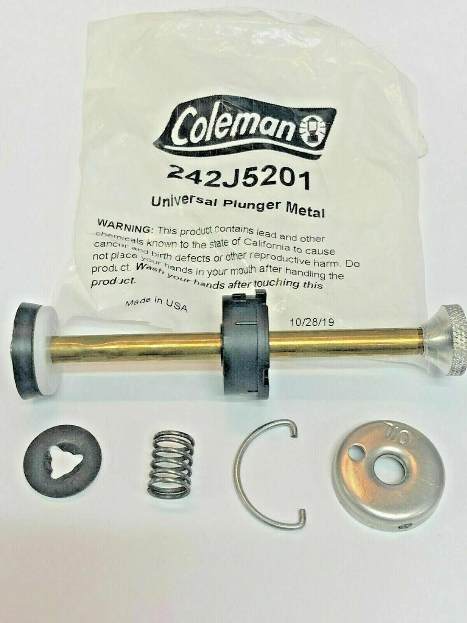 Coleman Pump Repair Kit for Most Coleman Liquid Fuel Etsy
