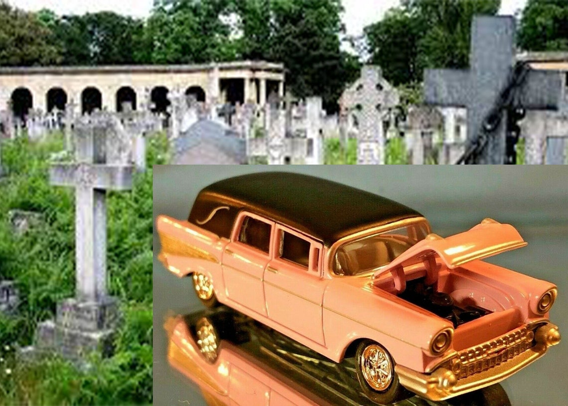 Coche fúnebre Funeral Tumba Coche 1957 Chevrolet Campana Etsy