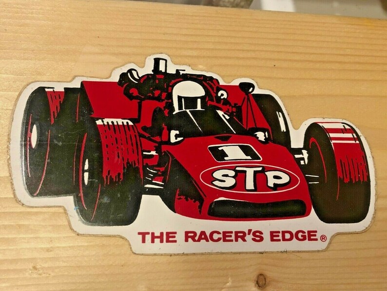 STP Beautiful Sticker The Racers Edge Factory Dealer Window | Etsy