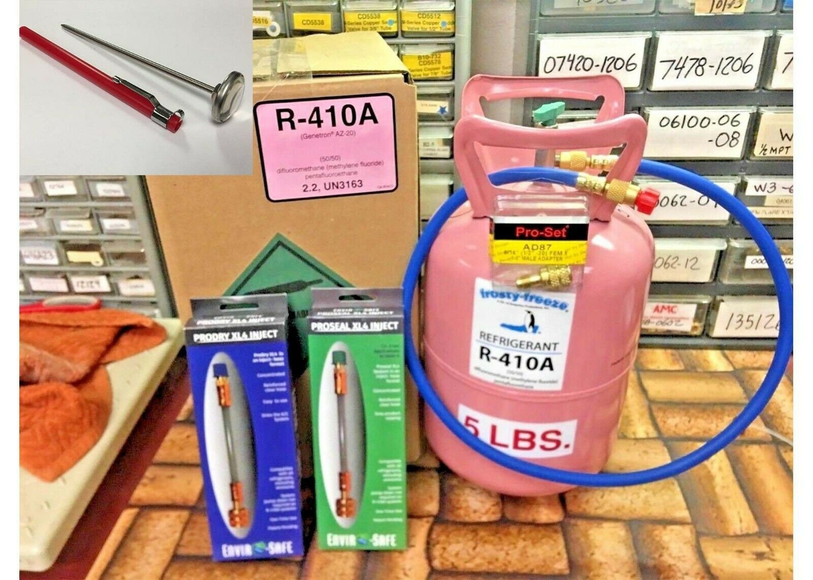 Business Industrial R22 R410a R134 Leak Sealant Easy Seal Pro Seal Refrigerant Leak Sealer Leak Stop Ekselsio Me