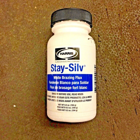 White Brazing Flux HARRIS STAYSILV 6.5oz. Part SSWF7 Etsy