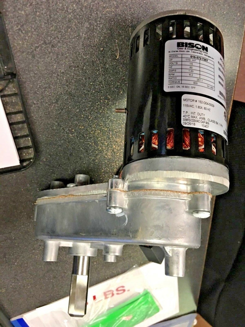 Servend Manitowoc Ice Auger Gear Motor 115 Volts Etsy