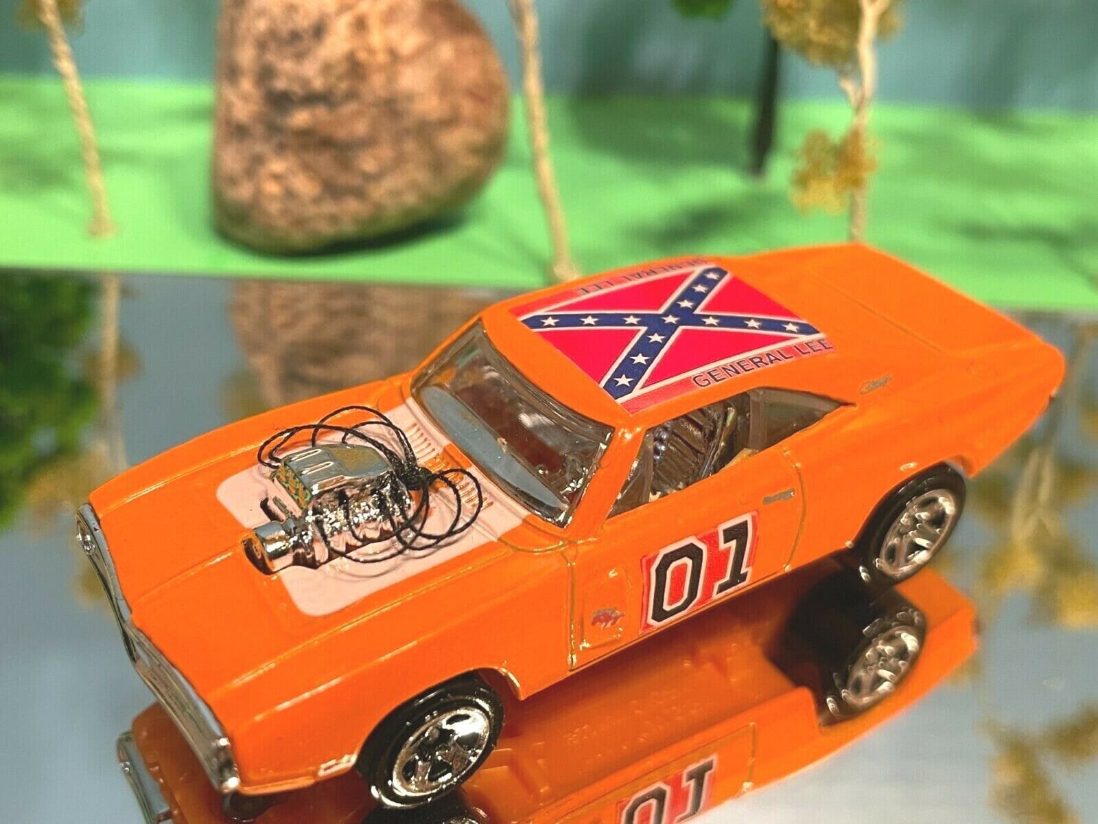 Dukes of Hazzard 01 the General Lee Dodge Charger Custom - Etsy