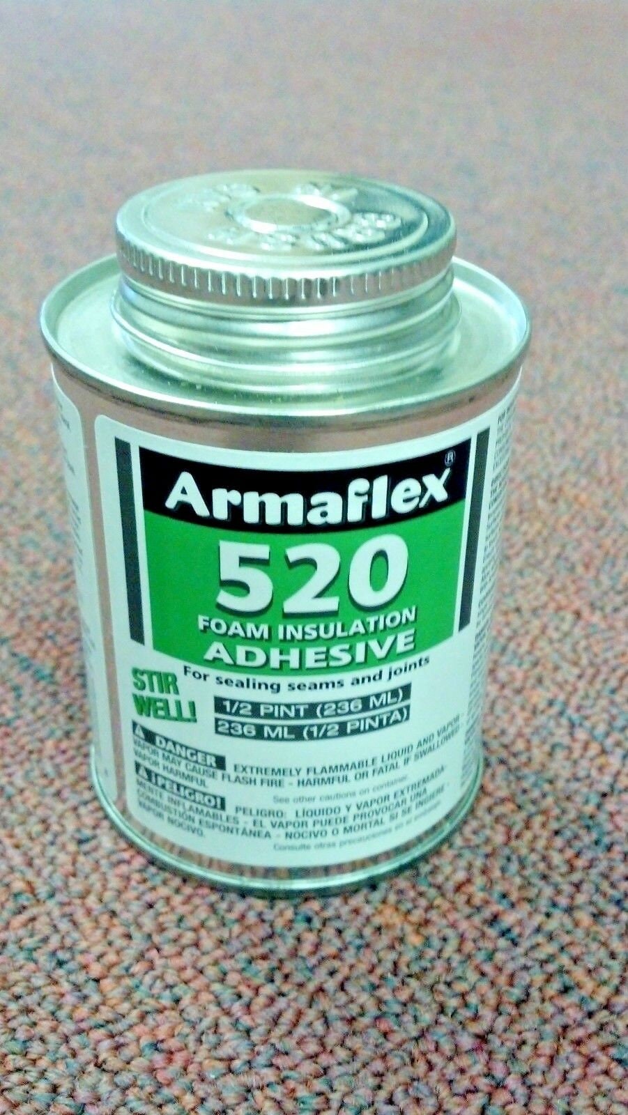 Adhesive Armaflex Foam Insulation Adhesive 520 1/2 Pint Etsy
