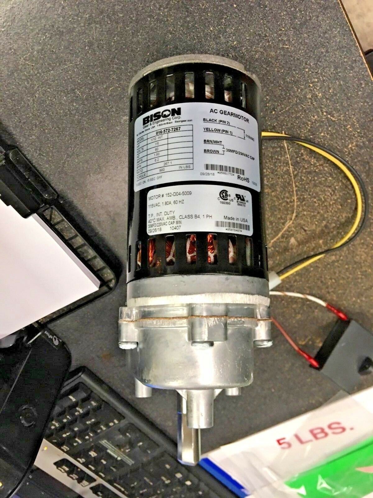 soda dispenser Business Bison Gear & Engineering Corp Model 016572