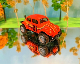 Volkswagen, VW Beetle, BAJA BUG, Hot Wheels Premium, Car Culture Team Transport