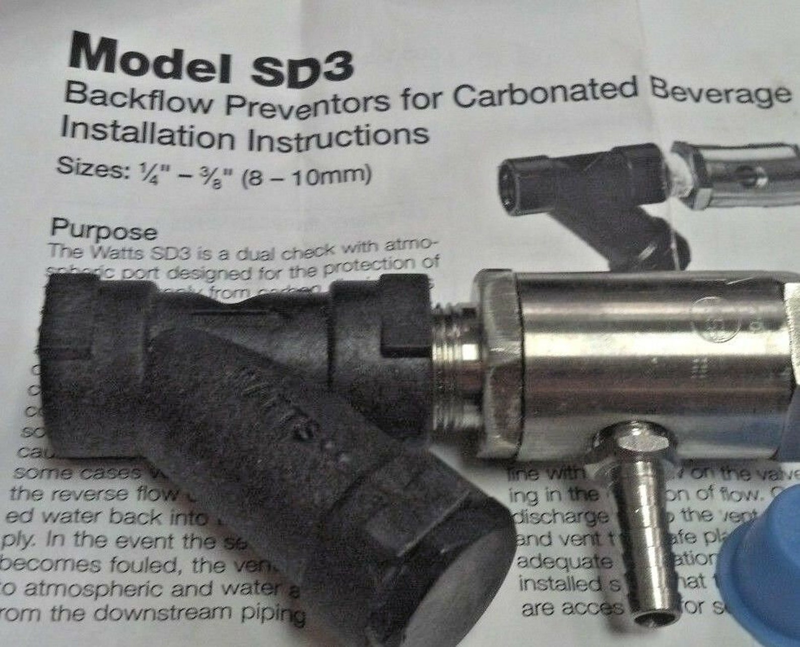 coffee maker backflow preventer