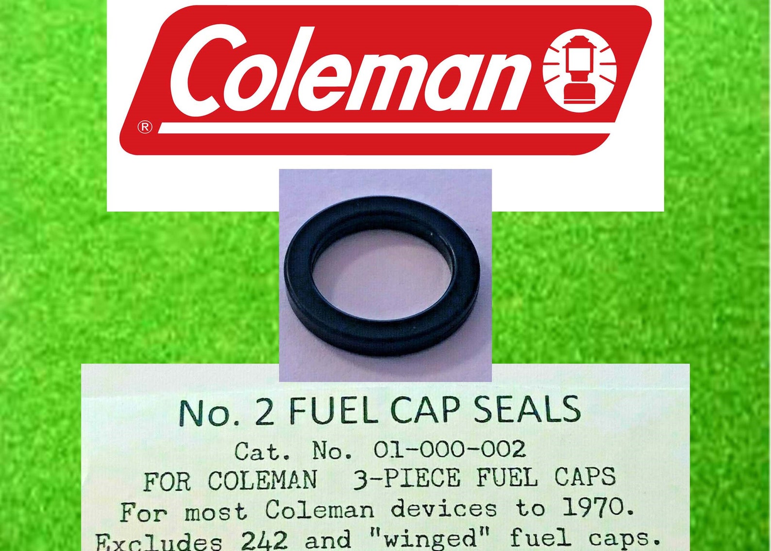 Coleman No. 2 Fuel Cap Seal Part 01000002 For 3Piece Etsy