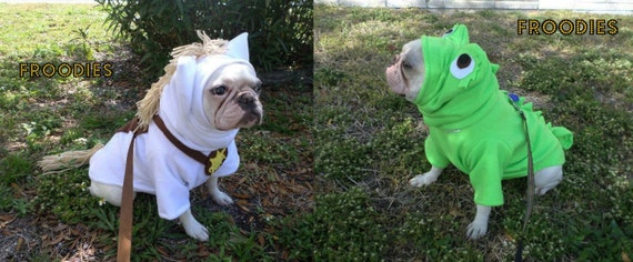 tangled dog costume